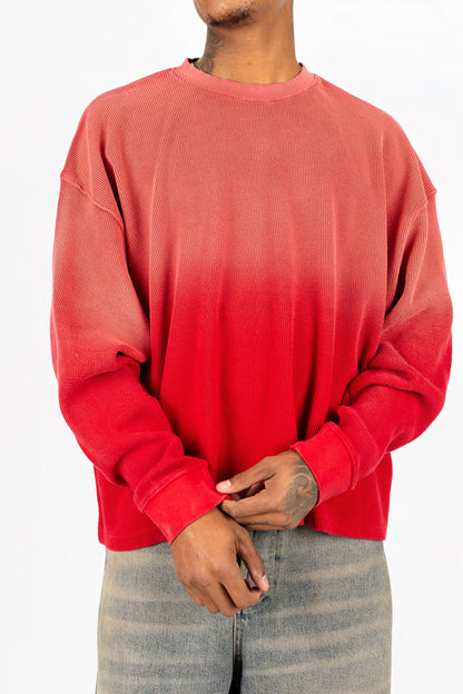 Sun-Dried Baby Waffle Knit Long Sleeve
