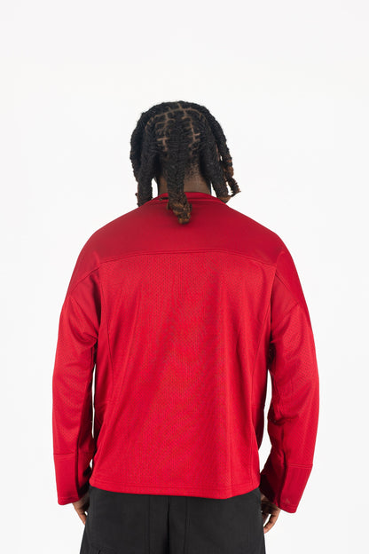 Mesh Football Long Sleeve Jersey