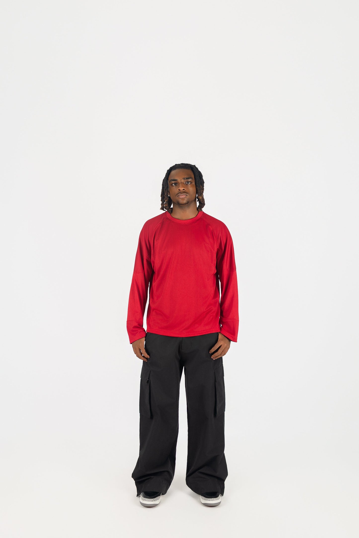 Mesh Football Long Sleeve Jersey