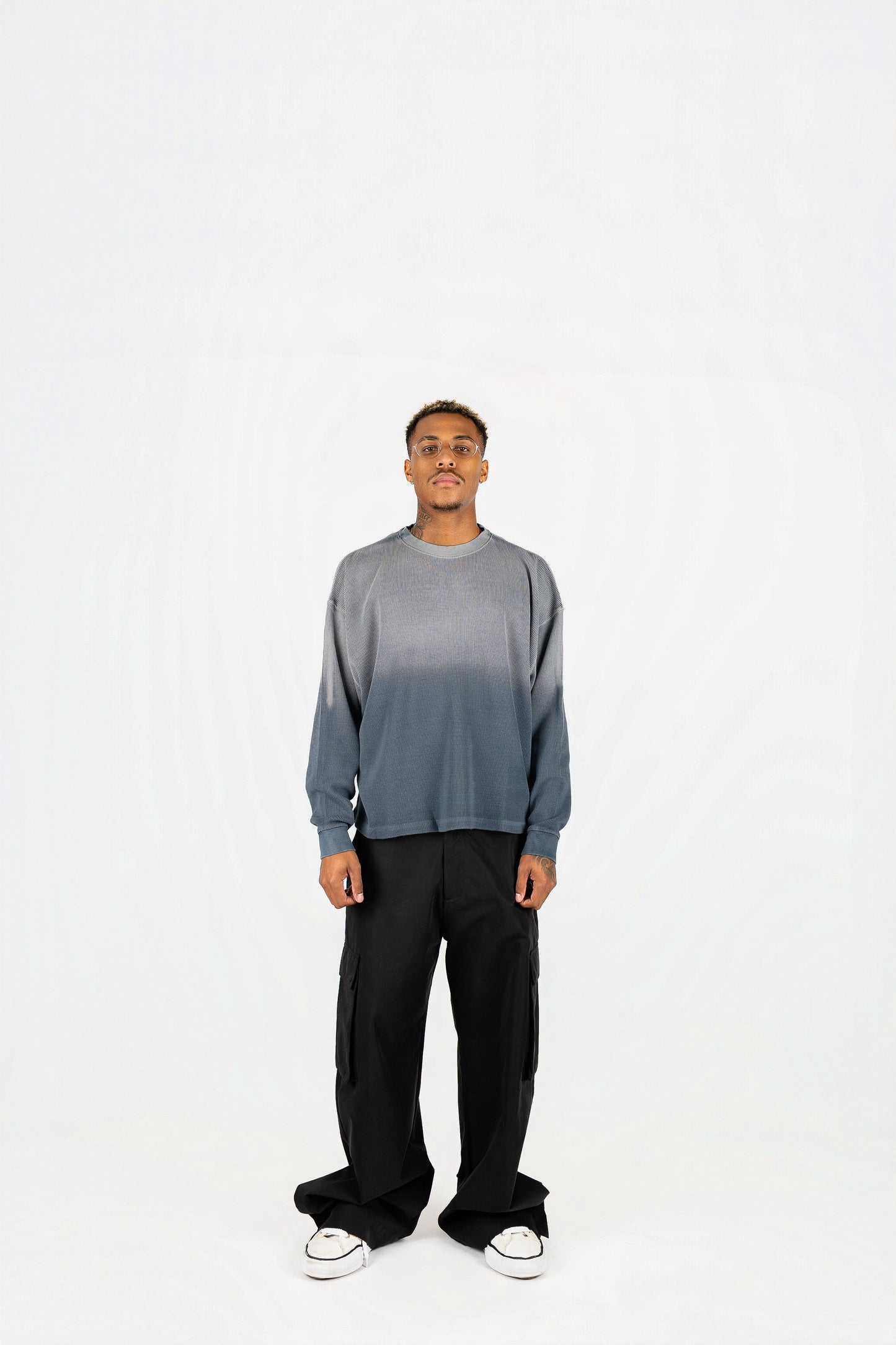 Sun-Dried Baby Waffle Knit Long Sleeve
