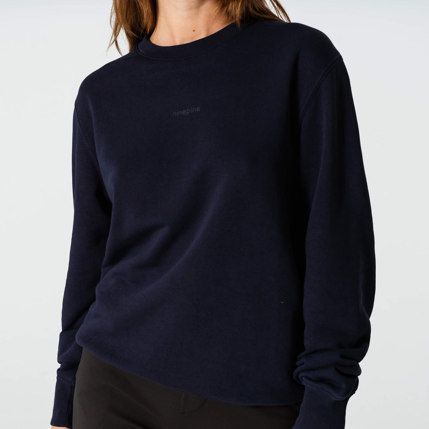 French Terry Crewneck Sweater