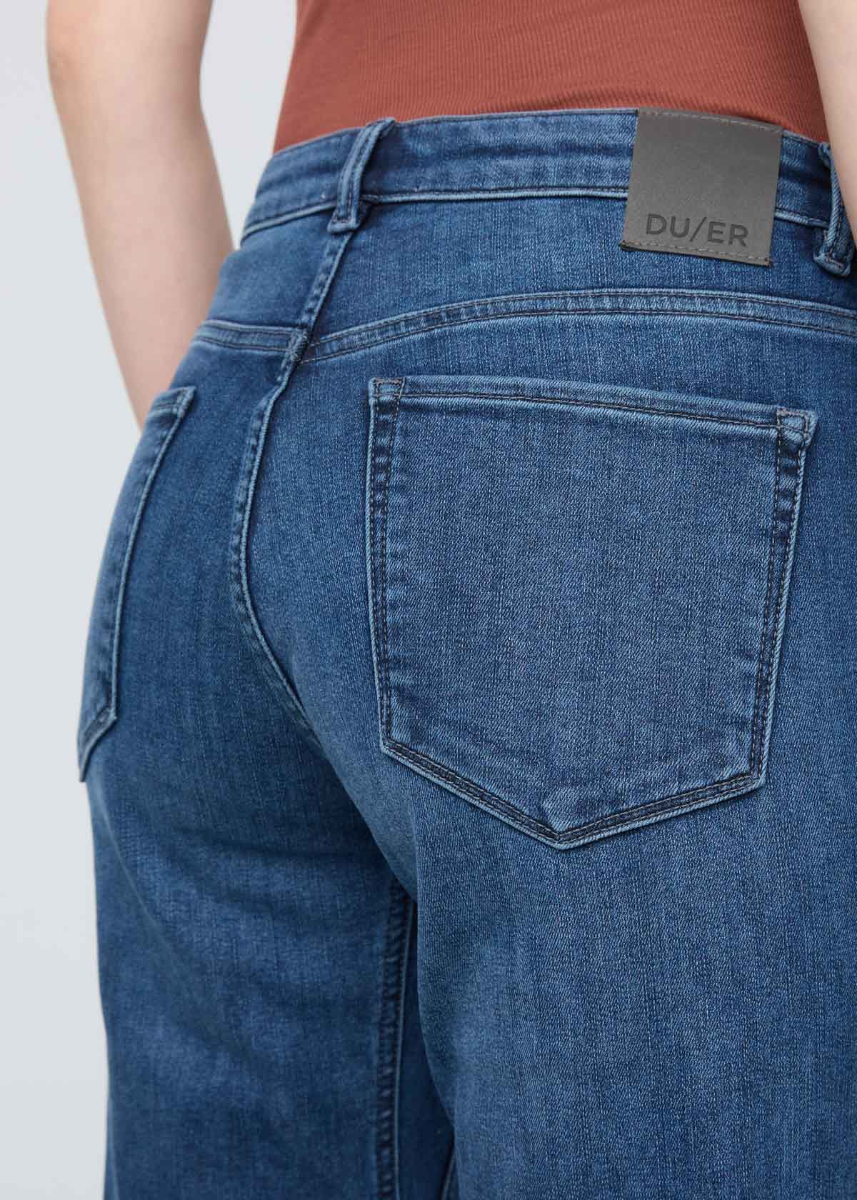 Tech Fleece Denim Girlfriend Jean - Classic Indigo