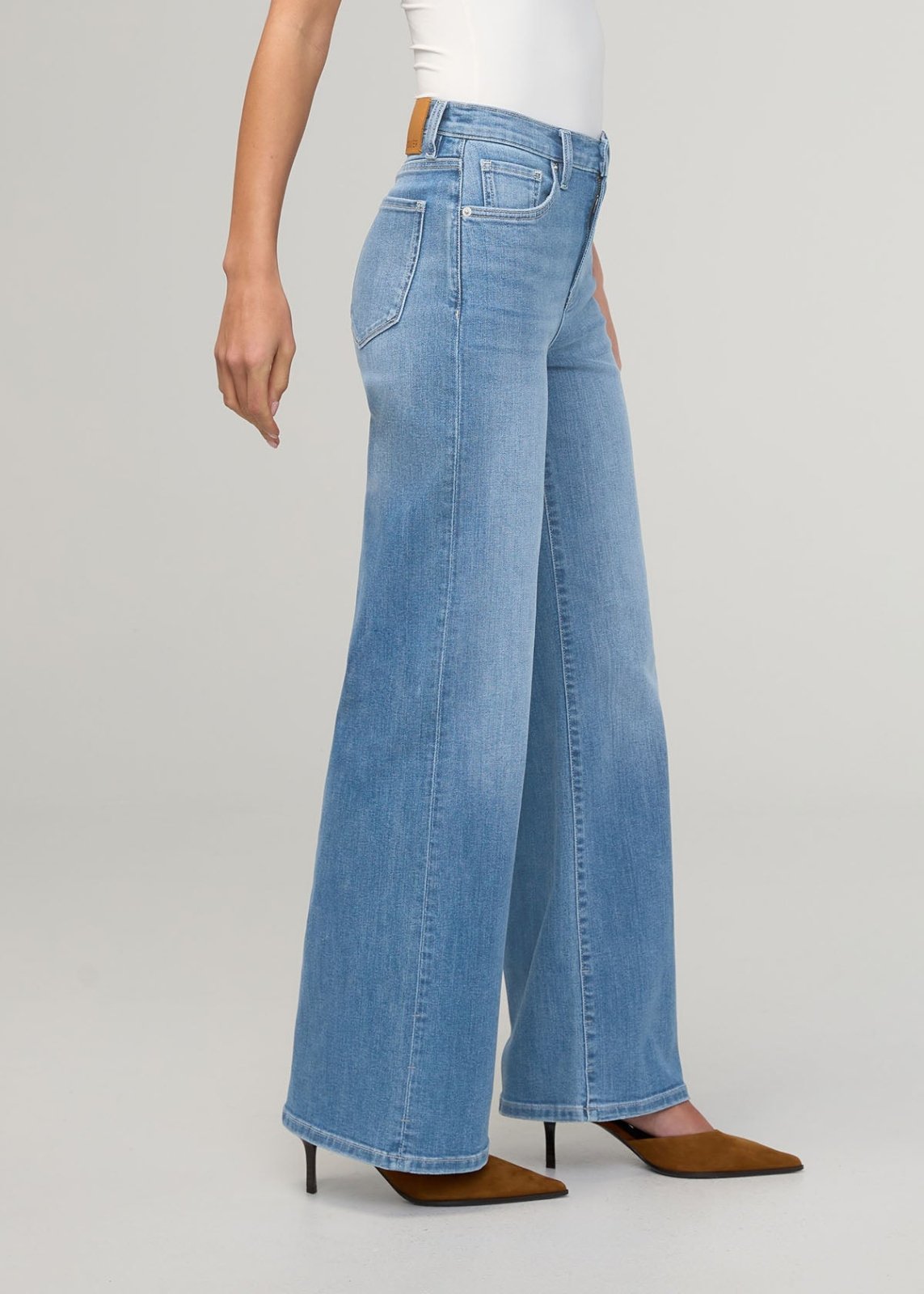Performance Denim+ High Rise Wide Leg - Vintage Seaside