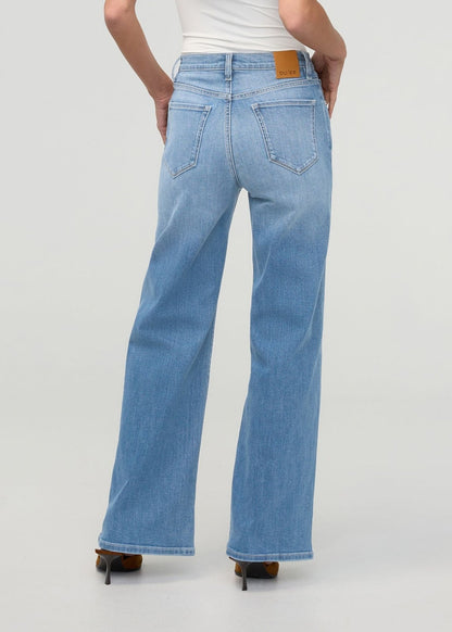 Performance Denim+ High Rise Wide Leg - Vintage Seaside