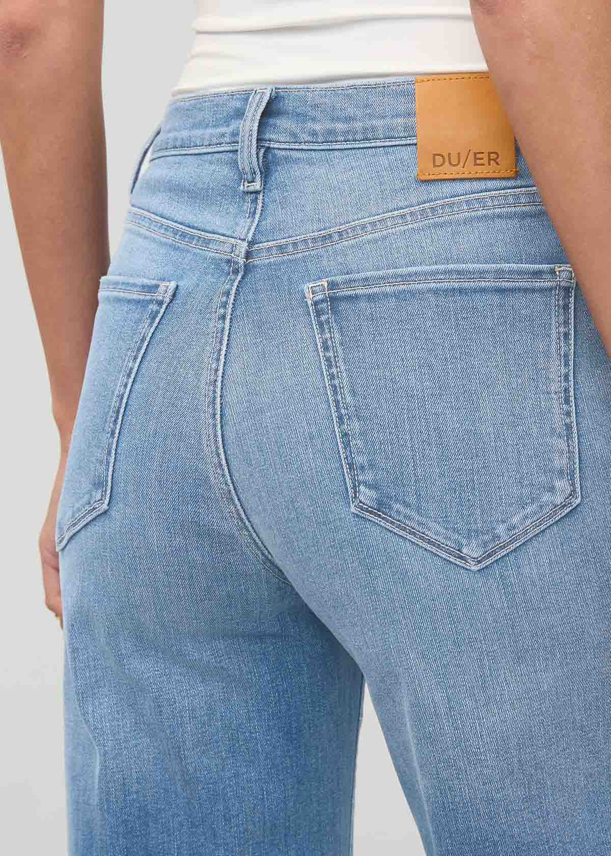 Performance Denim+ High Rise Wide Leg - Vintage Seaside