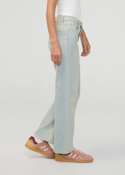 Performance Denim+ High Rise Straight - Moonstone
