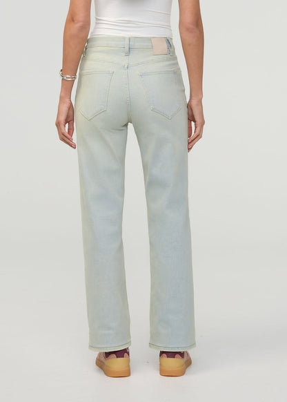 Performance Denim+ High Rise Straight - Moonstone