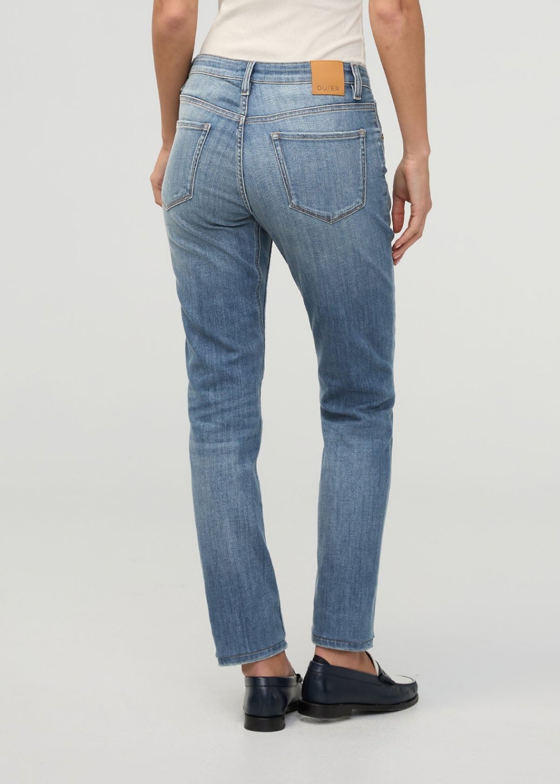 Performance Denim Girlfriend - Blue Ash
