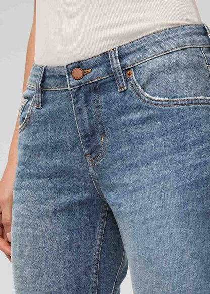 Performance Denim Girlfriend - Blue Ash