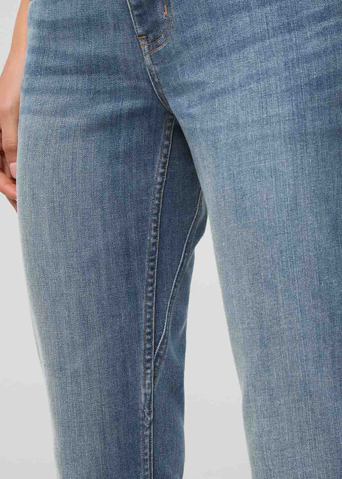 Performance Denim Girlfriend - Blue Ash