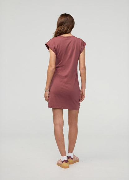 Purepima Easy Dress - Red Clay