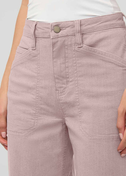 Stretch Canvas Utility Pant - Chalk