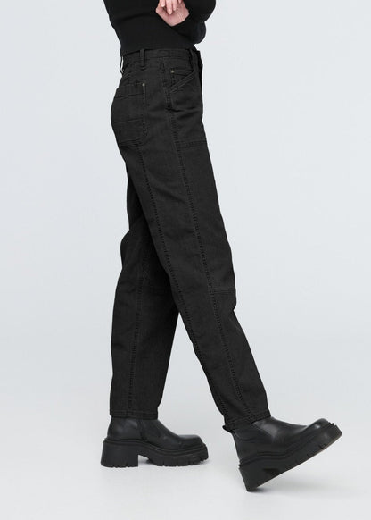 Stretch Canvas Utility Pant - Black