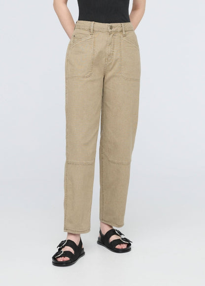 Stretch Canvas Utility Pant - Tan