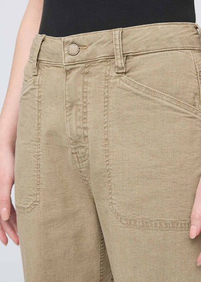 Stretch Canvas Utility Pant - Tan