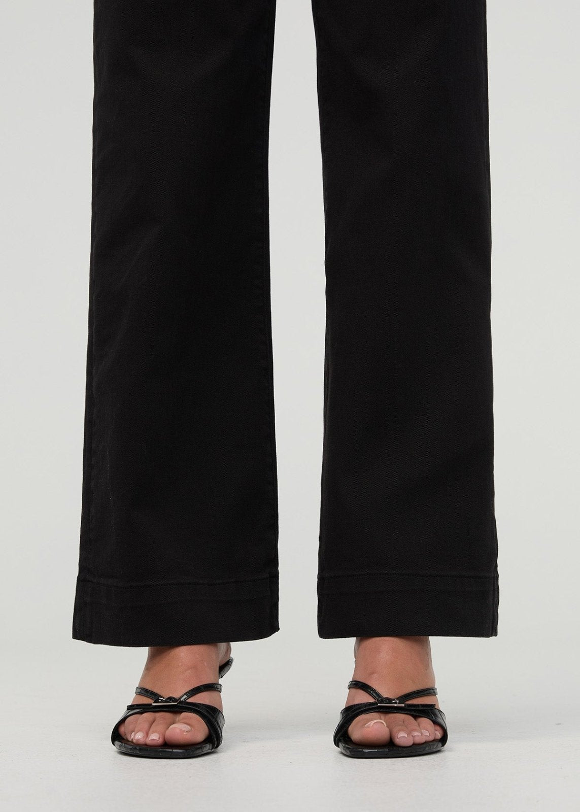 FlexTwill High Rise Trouser - Black
