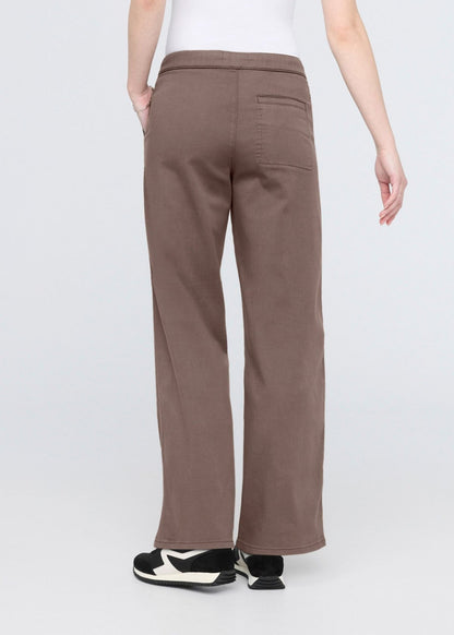No Sweat Wide Leg Pant - Canteen