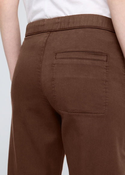 No Sweat Wide Leg Pant - Deep Taupe