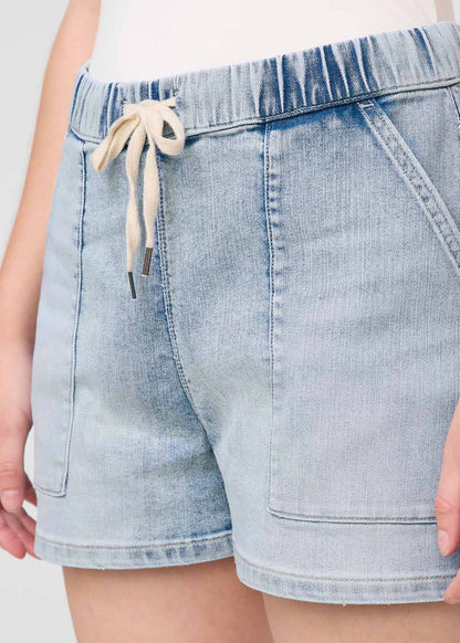 Performance Denim Harbour Short - Coastal