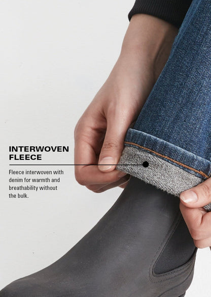 Tech Fleece Denim Girlfriend Jean - Classic Indigo