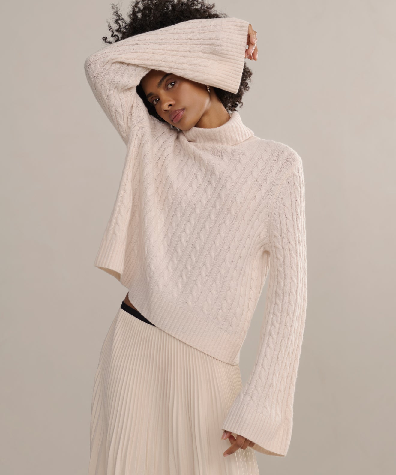 Cable Nell Turtleneck