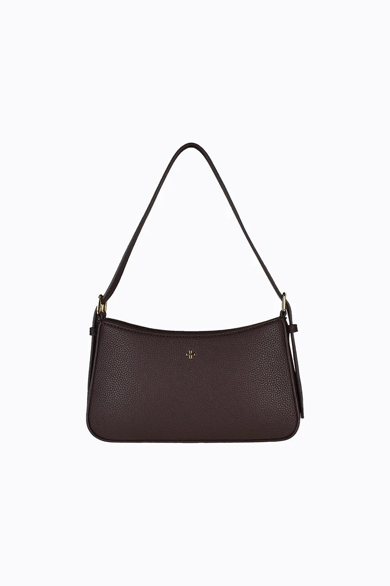 Lilu Shoulder Bag Chocolate Pebble