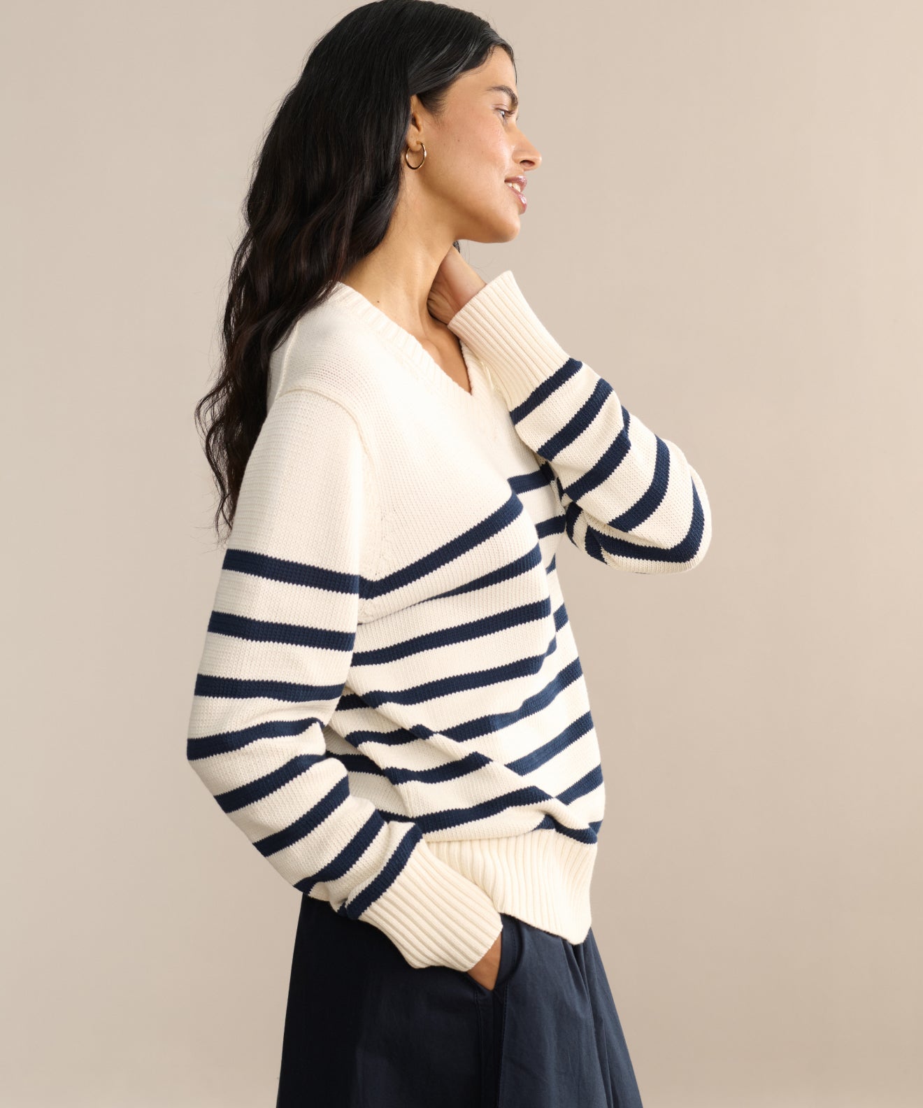 Cotton Kate V-Neck