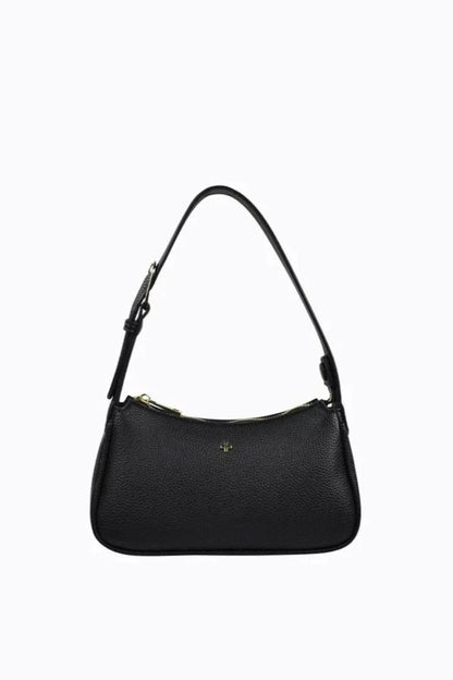 Gabi Small Shoulder Bag Black Pebble