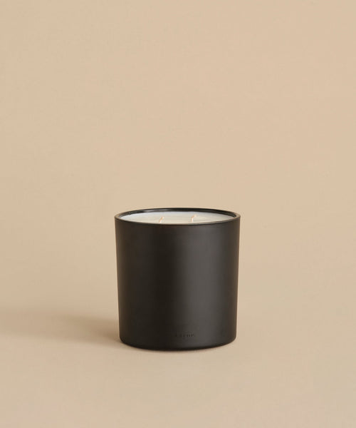 Large Sun Valley Glass Candle