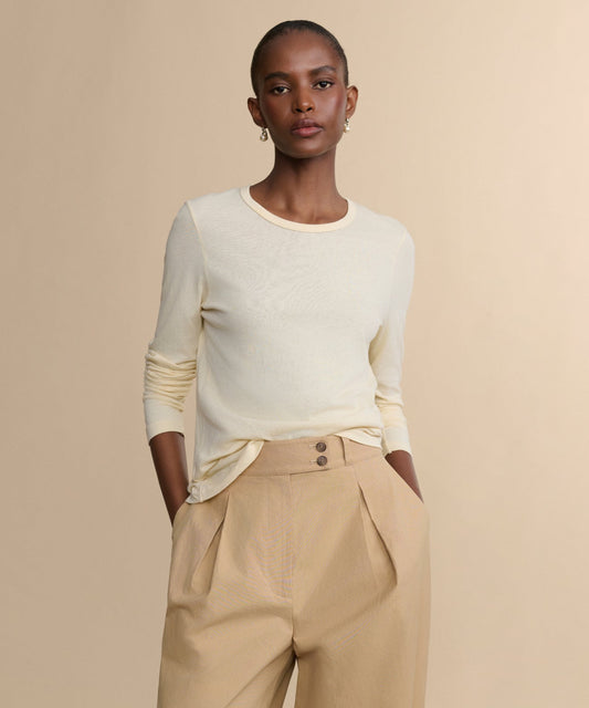 Long-Sleeve Slim Tee